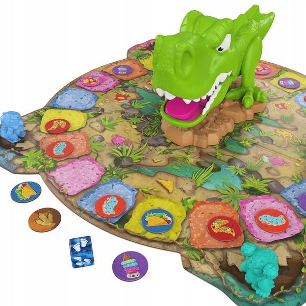 SPIN MASTER PRZEKĄSKA REXA SNACK-O-SAURUS REX GRA RODZINNA PLANSZOWA 5+ zdjęcie 5