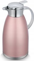 Termos ze stali nierdzewnej, dwuścienny, różowy, 2,3 l