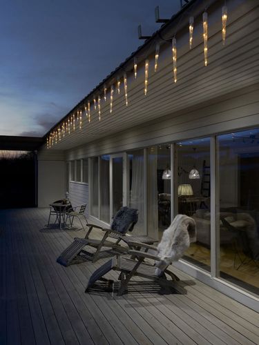 Kurtyna świetlna Konstsmide sople do 10 lampek na Arena.pl