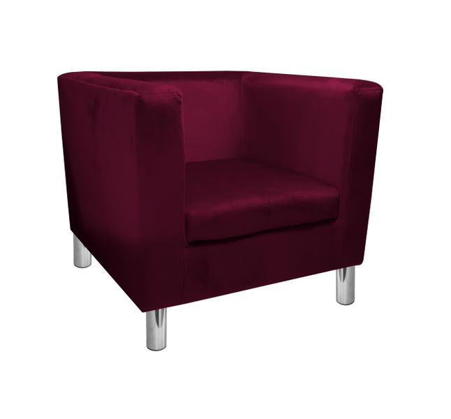 Fotel Monaco nogi chrom MG02 zdjęcie 1