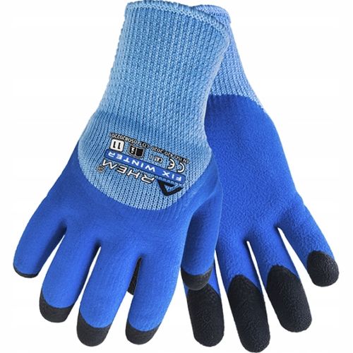 12 PAR Rękawice Robocze Ochronne BHP Ocieplane Zimowe Grube Arhem Winter 10 na Arena.pl