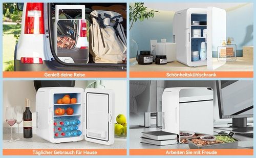 MINI PRZENOŚNA LODÓWKA 10 LITRÓW 12V 230V LUSTRZANA na Arena.pl