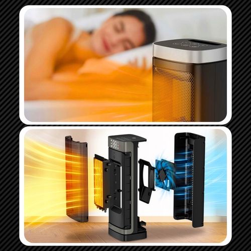 Termowentylator Farelka Cichy 2000W + Timer 4 Tryby Energooszczędny na Arena.pl