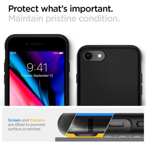 SPIGEN LIQUID AIR IPHONE 7/8/SE 2020 BLACK na Arena.pl