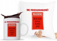 Zestaw Poduszka + Kubek Dla Rolnika Prezent Z Nadrukiem Ze Zdjęciem