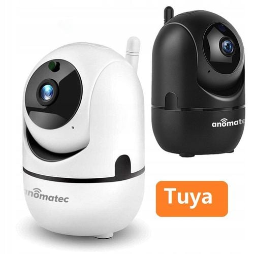 CZARNA KAMERA BEZPRZEWODOWA WIFI 4MPX WEWNETRZNA NIANIA IP APLIKACJA TUYA na Arena.pl