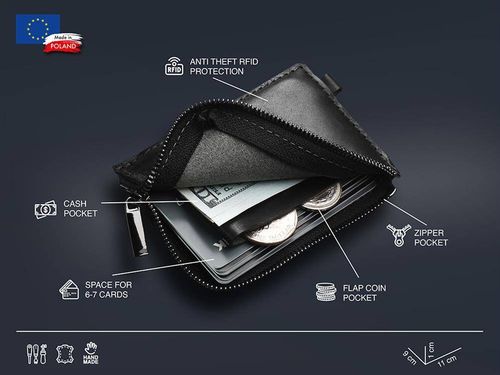 Portfel OLDTIMER SLIM - Insider Line 1895 na Arena.pl