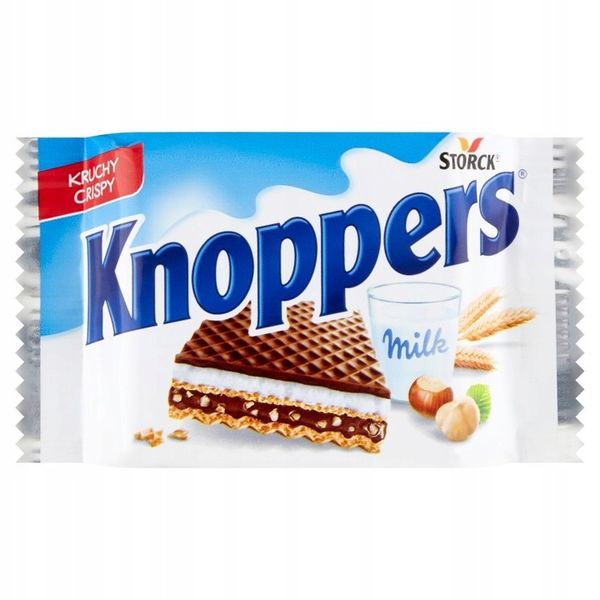 Knoppers Wafelek mleczno-orzechowy 25 g x 24 szt zdjęcie 2