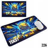 PODKŁADKA POD MYSZKĘ MYSZ WZORY DO WYBORU - NBA STATE WARRIORS 29x36cm