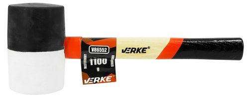 MŁOTEK GUMOWY BRUKARSKI BLACHARSKI DO KOSTKI 1100g TRZONEK DREWNIANY na Arena.pl