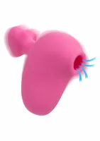 suck & play massager - kompaktowy masażer silikonowy, 10 trybow, ipx7