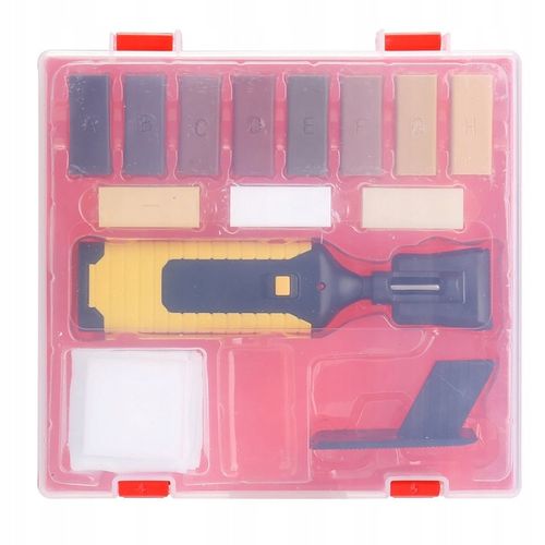 ZESTAW DO NAPRAWY MEBLI NARZĘDZIA NAPRAWCZE DO PARKIETU WOSK MARKERY na Arena.pl