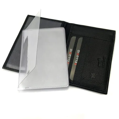 skórzane etui z systemem czarny rfid na Arena.pl