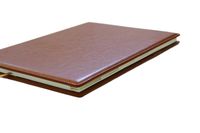 okładka kalendarza tygodniowego a-4  kolekcja 21b bordowy kt-21b-16/bor/p