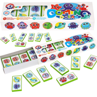 Gra Edukacyjna Domino Dla Dzieci Ocean Technok 3299