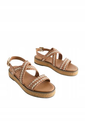 Next FOREVER COMFORT WEAVE REGULAR FIT - Platform sandals r.39 na Arena.pl