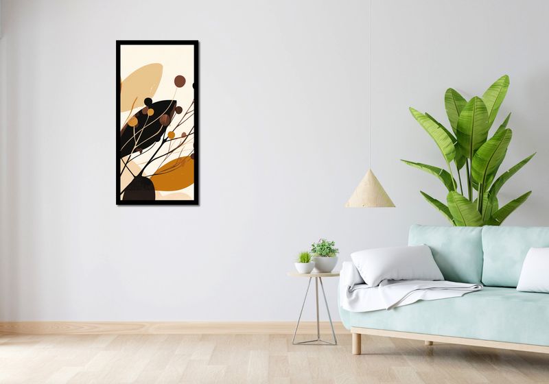 Plakat 50x100cm Jesienne Sylwety zdjęcie 4