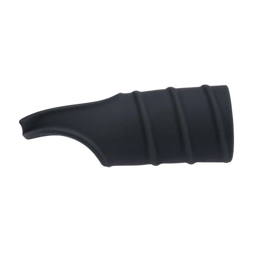 Silicone Cockring And Ribbed Sleeve - Black na Arena.pl