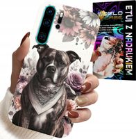 ETUI DO HUAWEI P30 PRO - PITBULL GROŹNE PSY FUTERAŁ PLECKI CASE
