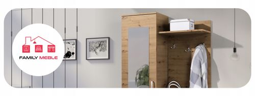 Garderoba przedpokój do przedpokoju szafa szafka na buty Gino Family Meble na Arena.pl