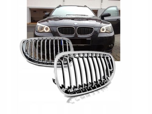GRILL NERKI BMW E60/E61 03-10 CHROME na Arena.pl