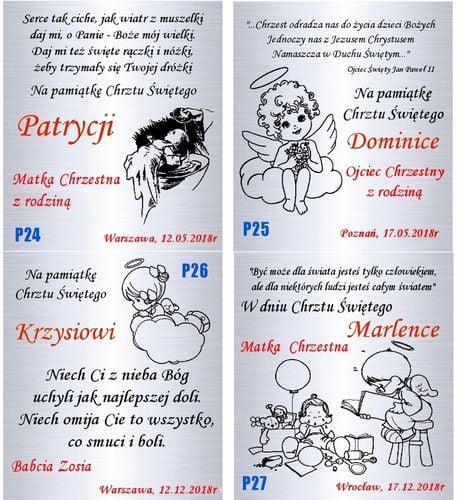 Srebrny Różaniec 925 Chrzest Komunia Święcenia Pamiątka Grawer na Arena.pl