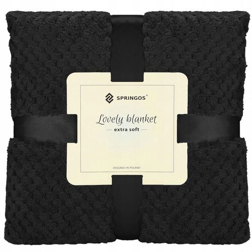 GRUBY KOC CIEPŁY NARZUTA DWUSTRONNA NA ŁÓŻKO KANAPĘ 150x200 cm PLED MIĘKKI na Arena.pl