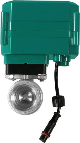 Zawór kulowy elektryczny U.S. Solid 1” WiFi smart ze stali nierdzewnej na Arena.pl