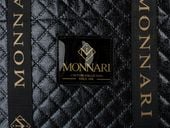 TORBA NA ZAKUPY Czarna MONNARI Duża POJEMNA A4 WODOODPORNA do pracy