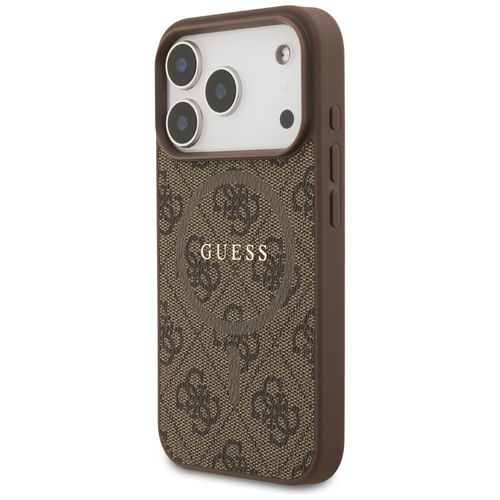 etui guess 4g ring classic logo magsafe  do iphone 17 pro brązowy na Arena.pl
