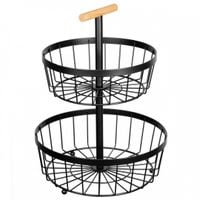 koszyk piętrowy patera na owoce loft 3107