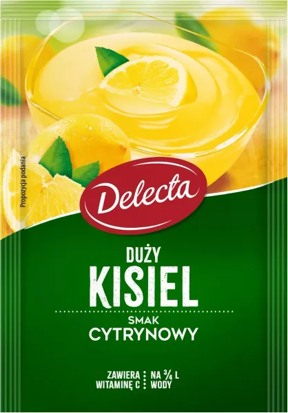 DELECTA KISIEL CYTRYNOWY 38G zdjęcie 1