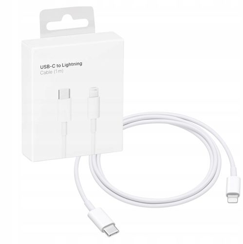 SZYBKA ŁADOWARKA DO IPHONE KOSTKA 20W + KABEL 1M / USB-C - IPHONE LIGHTING na Arena.pl