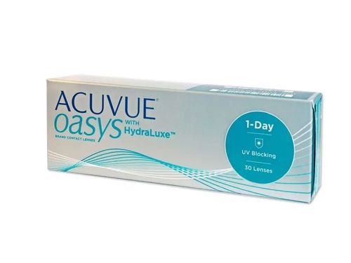 Soczewki kontaktowe jednodniowe ACUVUE OASYS 1-DAY 30 szt. moc -2,50 na Arena.pl