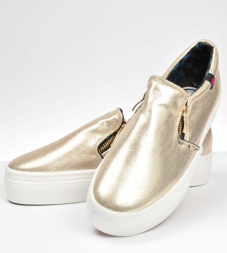 Pantofelek24.pl | Trampki slip on na platformie40 na Arena.pl