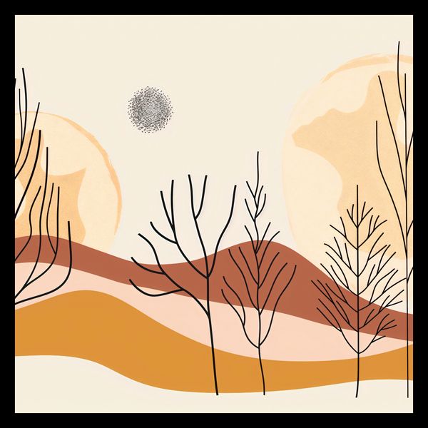 Plakat 40x40cm Wydarta Pustynia zdjęcie 2
