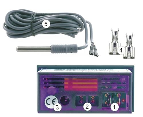 TERMOMETR cyfrowy ELEKTRONICZNY 110C wyś. LED 230V na Arena.pl