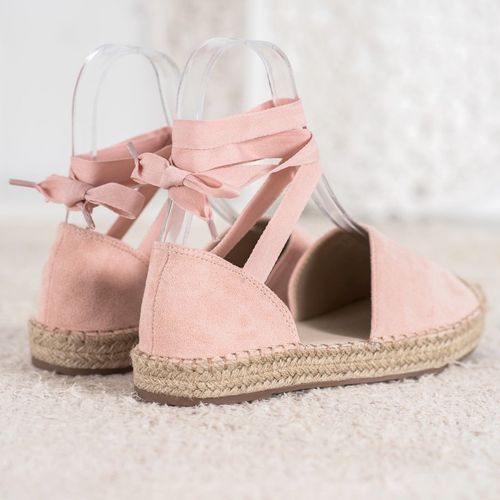 Wiązane Różowe Espadryle r.38 na Arena.pl