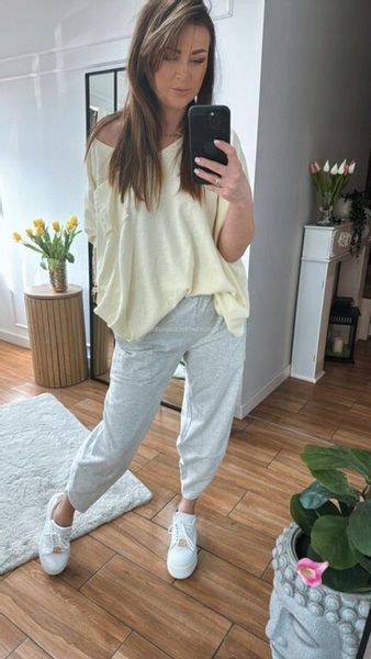 BY O LA LA! BLUZKA BASIC WĘZEŁ ANANAS UNI zdjęcie 6