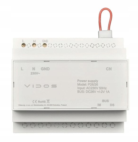 PANEL WEWNĘTRZNY M1023B-2 VIDOS zdjęcie 15