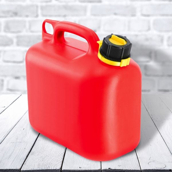 Kanister Na Paliwo Pojemnik Baniak 6L +Lejek Atest zdjęcie 2