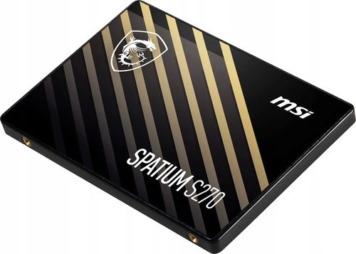 Dysk SSD MSI SPATIUM S270 960GB SATA3 2.5" 500/400 MB/s 3D NAND na Arena.pl