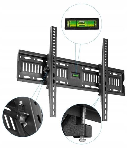 UCHWYT DO TELEWIZORA WIESZAK TV ŚCIENNY UNIWERSALNY SLIM 55KG 32-85 CALI na Arena.pl