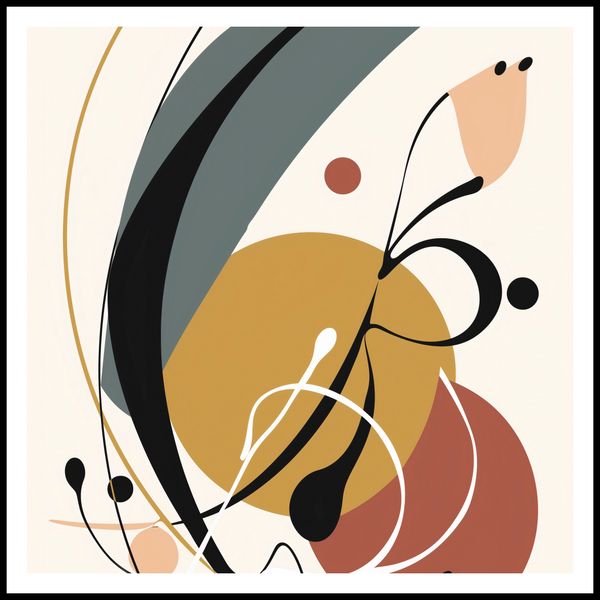 Plakat 80x80cm Taneczne Echa zdjęcie 3