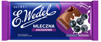 WEDEL CZEKOLADA 100G NADZIEWANA JAGODA