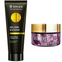Soleo Tan Technology Melanin Booster + Słoiczek Beauty Face