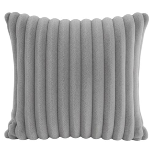 Zestaw 2x Poszewka dekoracyjna Jasiek struktura toczona 40x40 szary na Arena.pl