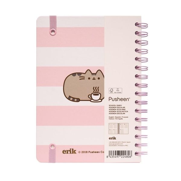 Pusheen - Planner 2019/2020 (14 x 16 cm) zdjęcie 7
