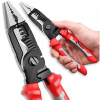 Wielofunkcyjne szczypce dla elektryków KOMBINERKI SZCZYPCE OBCINACZKI