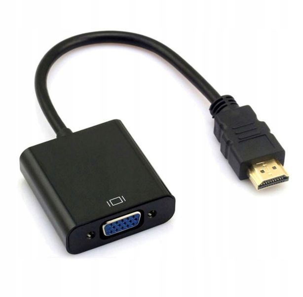 Konwerter z HDMI Interlook H-V1B-20 czarny zdjęcie 4